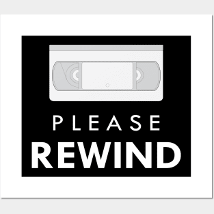 Please Rewind - Vintage VHS Posters and Art